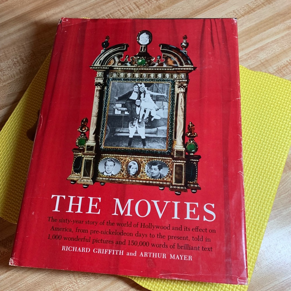 Vintage book on the movies.